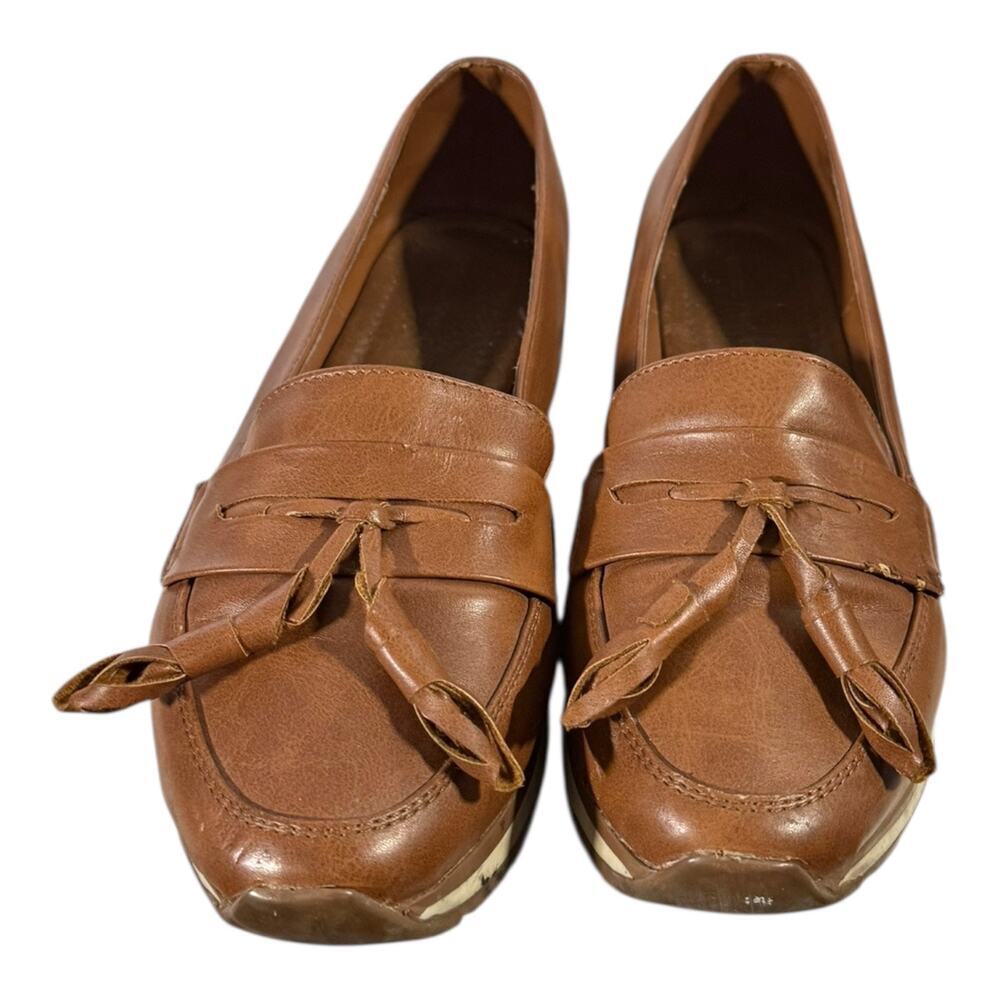 Dorothy Gaynor Women’s Slip On Loafers Tassel Brown Size 8.5 - Picture 3 of 8